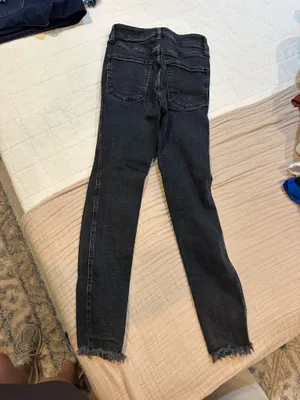 Free People Black Skinny Jeans thumbnail 2