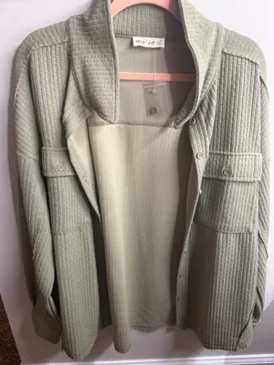 shacket Green Size M thumbnail 1