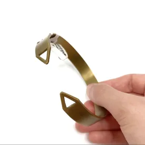 3/$30 Free People | Gold Cuff Bangle Bracelet thumbnail 3