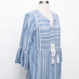 Tommy Bahama - Just Beachy‎ Striped Tiered Dress thumbnail 8