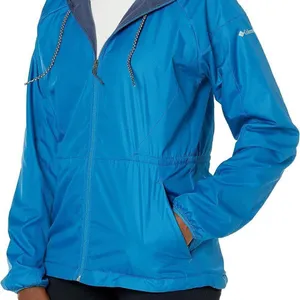 Columbia Women's Proxy Falls Jacket, Water‎ & Wind Resistant Deep Pool Size: XS thumbnail 1