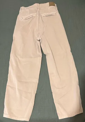 American Eagle Khaki Twill Baggy Pants thumbnail 2