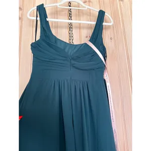 NWT Lulus Sensational Moment Emerald Green Pleated Maxi Dress Bridesmaid Gala XL thumbnail 6