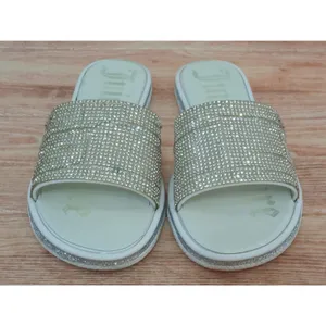 Juicy Couture Women Shoes Sandals Yippy Silver Rhinestones Slide Size 6 thumbnail 5