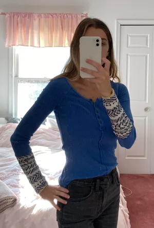 Free People Long-sleeve Top thumbnail 4