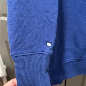 Crown & Ivy Cabana | Blue Knit Top | Sz Large thumbnail 4