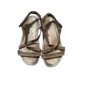Jambu Terra Fusion Dune‎ Sandals Womens 6M Design Tan Mary Jane Comfort Stripy thumbnail 8