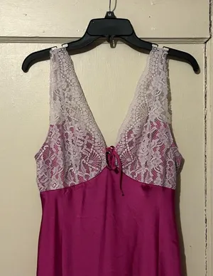 Free People NWOT Countryside Maxi Slip | Size: S | Hot Pink thumbnail 4