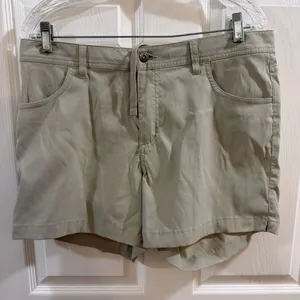 Prana Women's Shorts in Light Khaki thumbnail 1