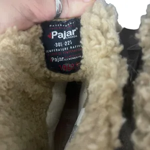 Pajar Women Size 6-6.5 Leather Faux Fur Waterproof Winter‎ Snow Boots thumbnail 6