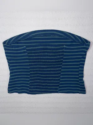 Free People Free Est Womens Sailor Cotton Tube Top Size S Boho Lounge Beach thumbnail 2
