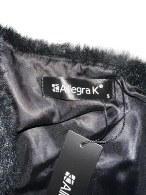 Allegra k Black Faux Fur Bolero Jacket thumbnail 8