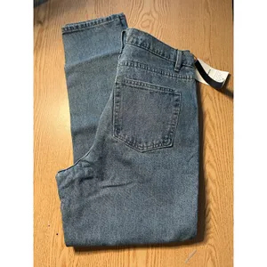 New Women’s Creasa Boyfriend Straight Leg Jeans Blue size 29 thumbnail 3