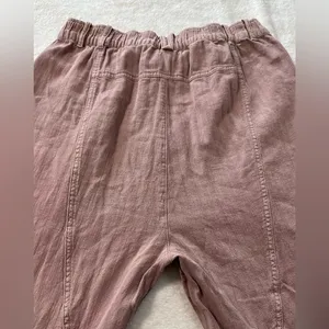 Free People Living in the City Seamed Pink Relaxed Pants thumbnail 13
