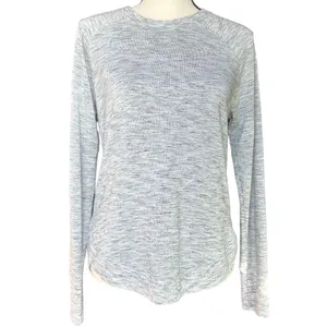 Athleta Mindset Sweatshirt Sweater Top Marl Grey Heather‎ Sz S thumbnail 2