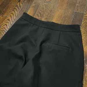 Zara Straight Leg Black Dress Pants thumbnail 3