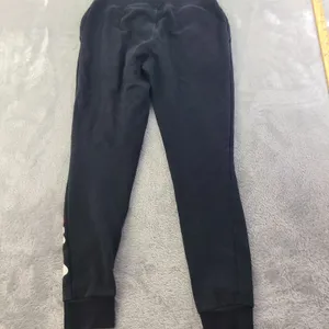 FILA Womens Graphic Tracksuit Trousers Joggers Size Small Black‎ Cotton thumbnail 10