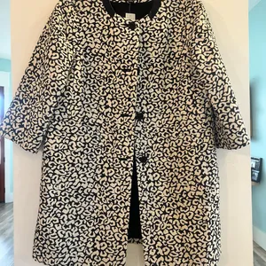 Ann Taylor Blazer Womens‎ Mid-Length Lined Open Front Jacket NEW WITH TAGS Med thumbnail 1