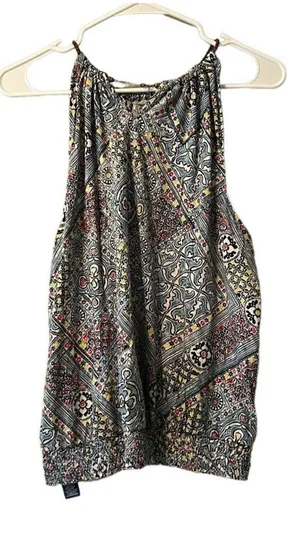 American Eagle Womens Straps Cropped Tank Top Size‎ Small Preppy Beach Summer thumbnail 1