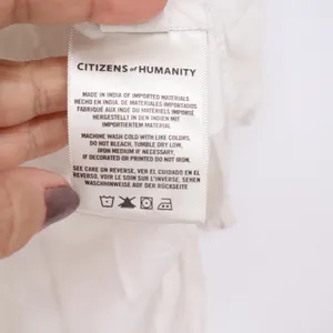 Citizens of Humanity Kayla Shirt Womens S White Cotton Top Excellent thumbnail 4