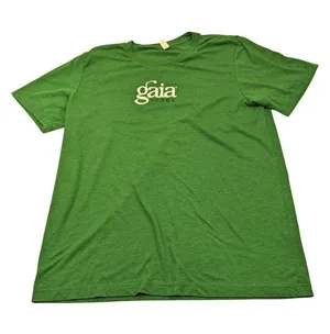 Canvas Gaia Green Large Short Sleeve T-shirt 11f thumbnail 1