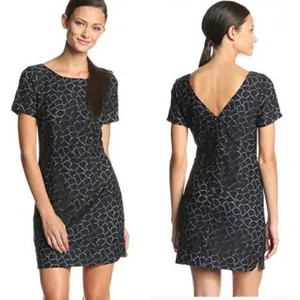 Anthropologie Plenty by Tracy Reese‎ Frankie metallic lace dress Sz 4 thumbnail 2