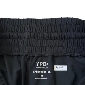 YPB motionTEK Jogger Pants Women Medium Black Lightweight Pockets | 46-10 thumbnail 2