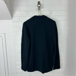 J.Crew Factory Black Schoolboy Sweater Blazer Size S thumbnail 10
