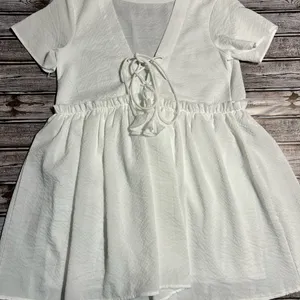 Hazel White Mini Rush Preference Dress Size Small thumbnail 2