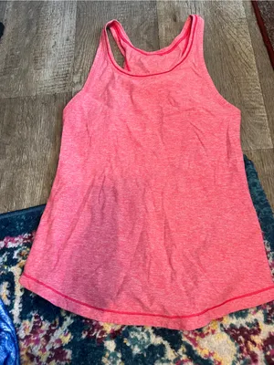 Lululemon think fast top in pink size 6 thumbnail 6