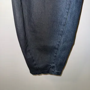 NWT $158 Anthropologie x Pilcro Dark Blue High-Rise Balloon Jeans 23 TALL thumbnail 12