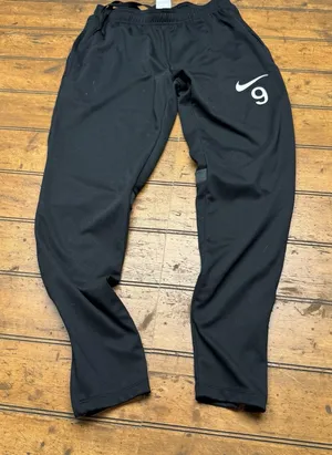 Nike Dri-Fit‎ Jogger Running Pants Small With Number 9 thumbnail 1
