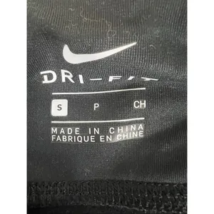 Nike Women Black Yoga Leggings Dri-FIT Fleece Size S Sportswear Athletic Gym thumbnail 10