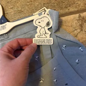 NWT Peanuts Snoopy bra and boy shorts set sz L thumbnail 7