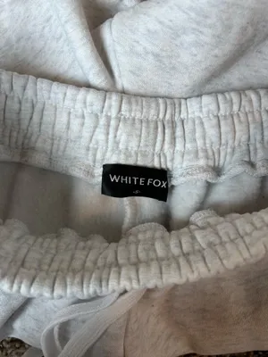 White Fox Boutique Gray Sweat Shorts thumbnail 6
