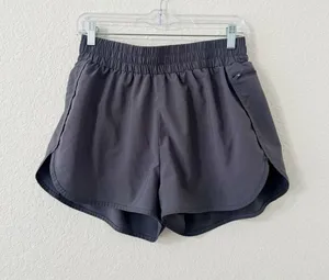 Amazon Balance Collection High Rise Running Shorts Gray Size Large thumbnail 1