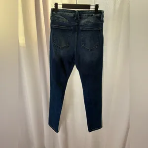 Risen Jeans Womens 9/29 Dark Wash Skinny High Rise Stretch‎ RDP5607 Denim 523 thumbnail 5