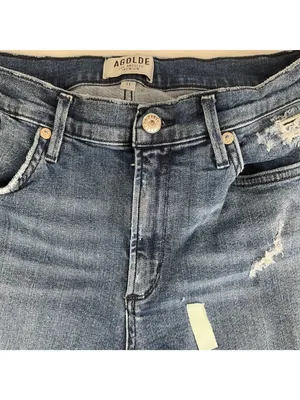 AGoldE jeans cotton mid rise waist 29 SZ 31 thumbnail 8