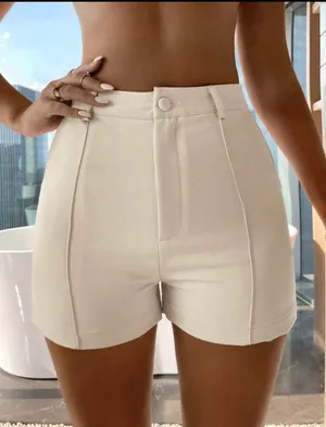SheIn White shorts thumbnail 1