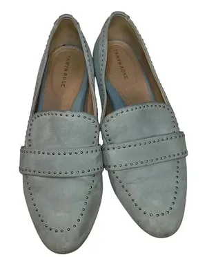 Taryn Rose‎ Bristol Studded Suede Twee Classy Comfort Loafers 8.5 thumbnail 1