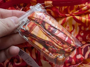 NWT Soma Dressed Up Vanessa Strapless Dress Large Red/Orange thumbnail 4