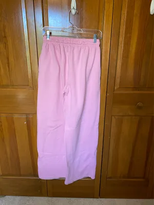 Pretty Little Thing Wide-Leg Sweatpants Pink thumbnail 4