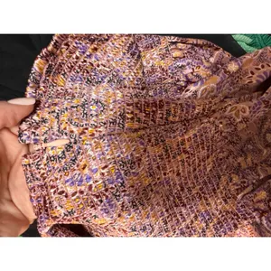 Cinq à Sept Sleeveless Halter Paisley Smocked Peplum Top‎ Boho Chic thumbnail 8