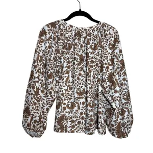 Smith & Quinn Dirty Dancing Balloon Sleeve Blouse Women’s Size S thumbnail 3