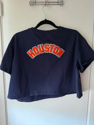 Houston Astros crop top thumbnail 4