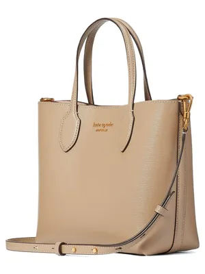 Kate Spade Bleecker Saffiano Nude Leather Medium Tote #Neutral Taupe thumbnail 4
