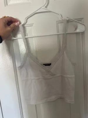 White Brandy Melville Tank thumbnail 1