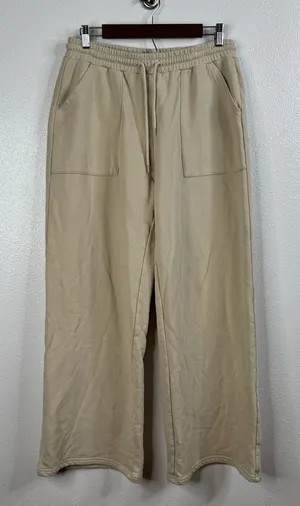 White‎ Fox Wide Leg Sweatpants Size Large thumbnail 1