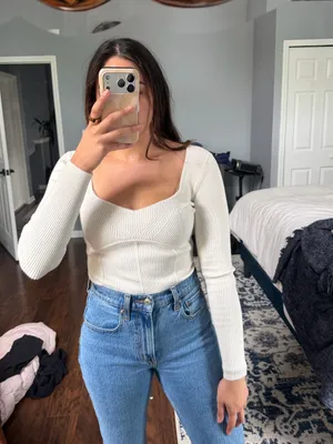 A&F Ribbed Body Suit thumbnail 5