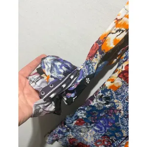 Lilly Pulitzer Anthropologie Resort Paisley Floral Button Up‎ Shirt Medium NWT thumbnail 6